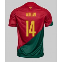 Camisa de time de futebol Portugal William Carvalho #14 Replicas 1º Equipamento Mundo 2022 Manga Curta